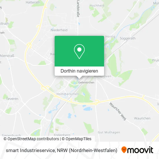 smart Industrieservice Karte