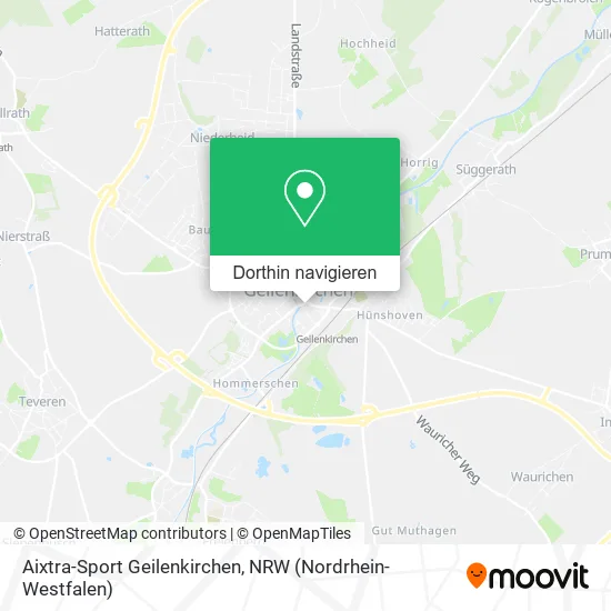 Aixtra-Sport Geilenkirchen Karte