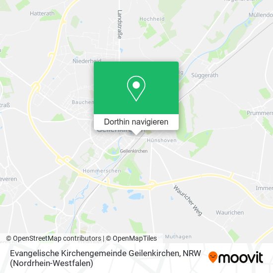 Evangelische Kirchengemeinde Geilenkirchen Karte