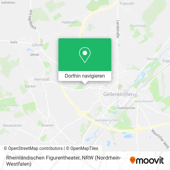 Rheinländischen Figurentheater Karte