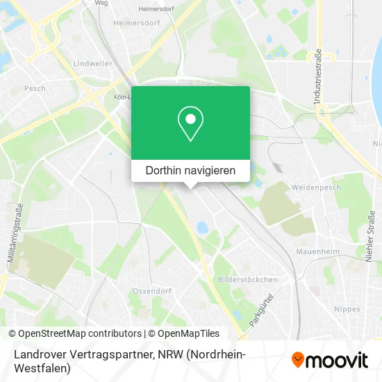 Landrover Vertragspartner Karte