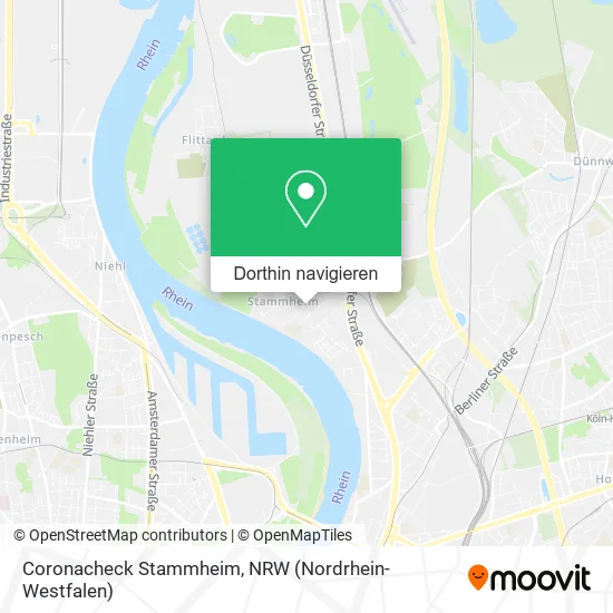 Coronacheck Stammheim Karte