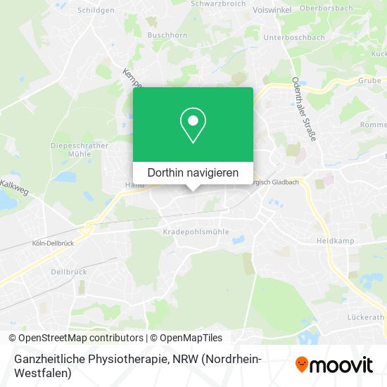 Ganzheitliche Physiotherapie Karte