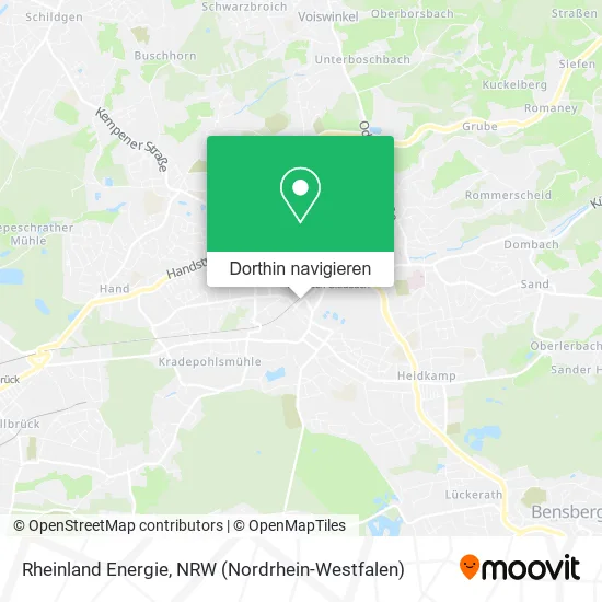 Rheinland Energie Karte