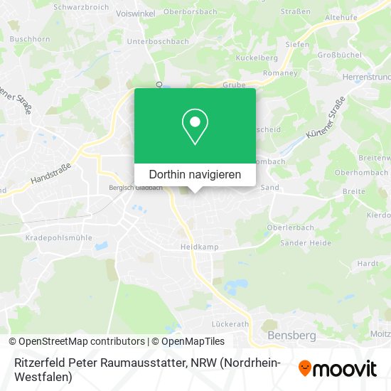 Ritzerfeld Peter Raumausstatter Karte