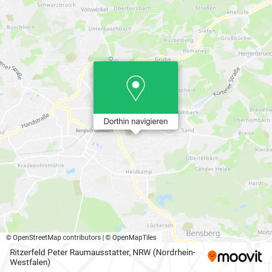 Ritzerfeld Peter Raumausstatter Karte