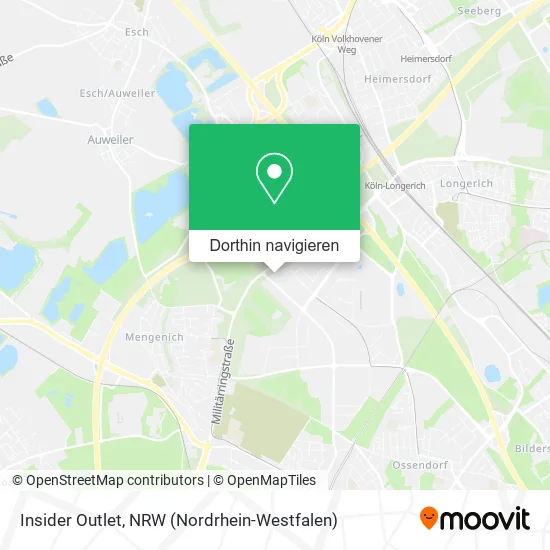 Insider Outlet Karte