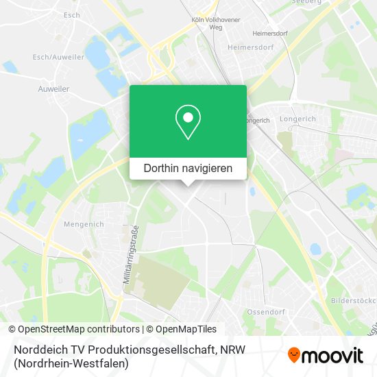 Norddeich TV Produktionsgesellschaft Karte