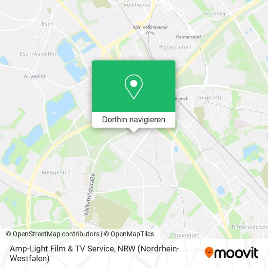 Amp-Light Film & TV Service Karte