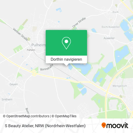 S Beauty Atelier Karte