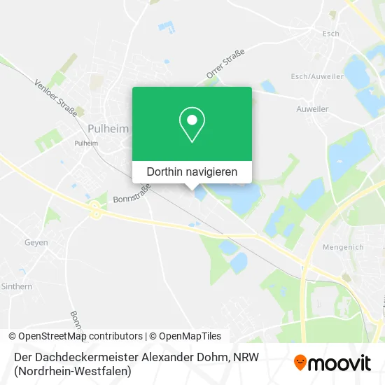 Der Dachdeckermeister Alexander Dohm Karte