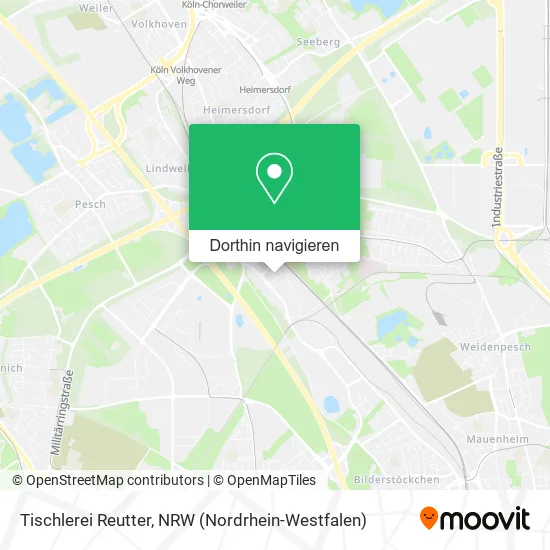 Tischlerei Reutter Karte