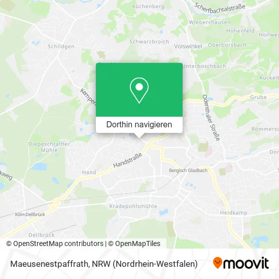 Maeusenestpaffrath Karte