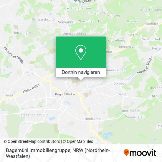 Bagemühl Immobiliengruppe Karte