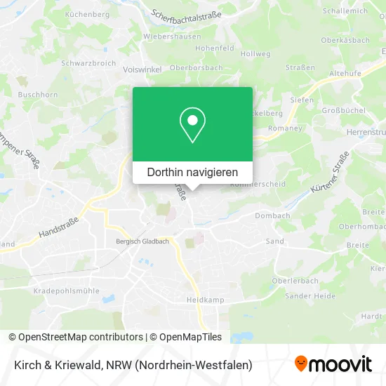 Kirch & Kriewald Karte