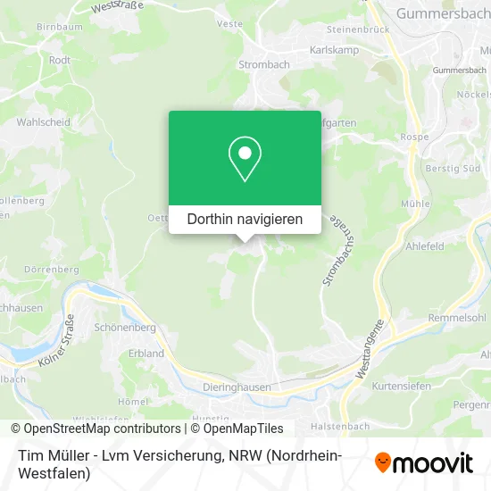 Tim Müller - Lvm Versicherung Karte