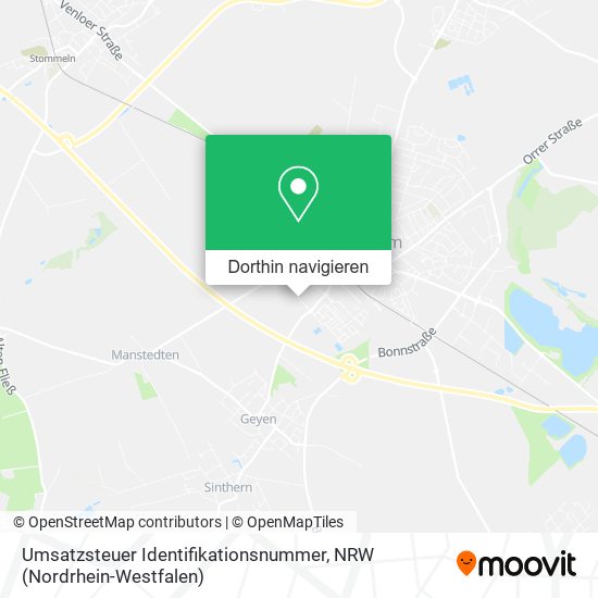 Umsatzsteuer Identifikationsnummer Karte