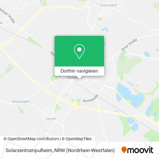 Solarzentrumpulheim Karte