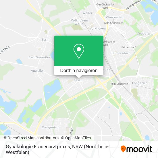 Gynäkologie Frauenarztpraxis Karte
