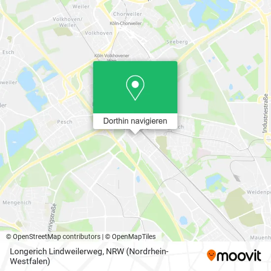Longerich Lindweilerweg Karte