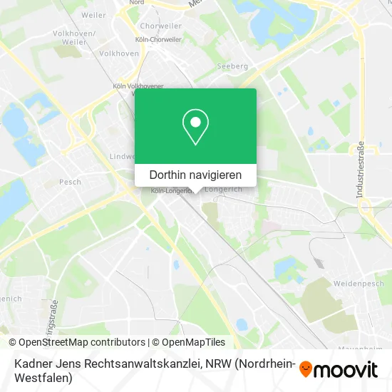 Kadner Jens Rechtsanwaltskanzlei Karte