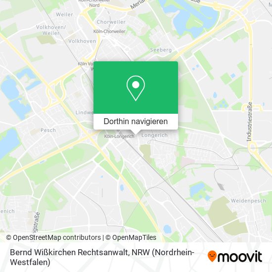 Bernd Wißkirchen Rechtsanwalt Karte