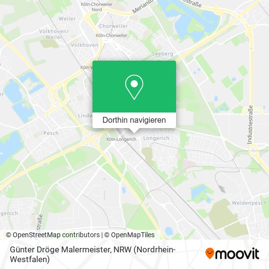 Günter Dröge Malermeister Karte