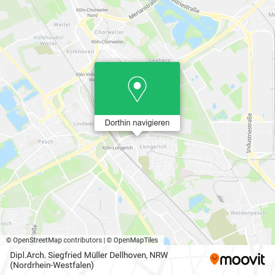 Dipl.Arch. Siegfried Müller Dellhoven Karte