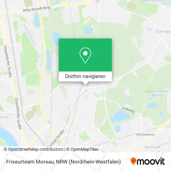 Friseurteam Moreau Karte