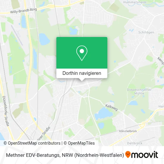 Methner EDV-Beratungs Karte