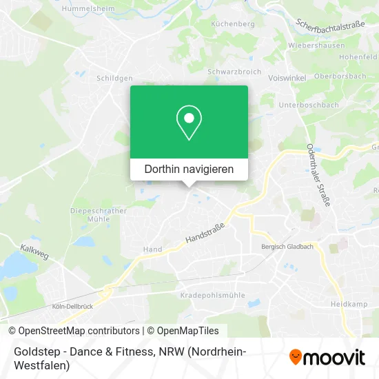 Goldstep - Dance & Fitness Karte