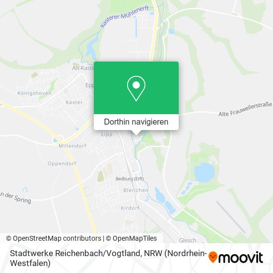 Stadtwerke Reichenbach / Vogtland Karte