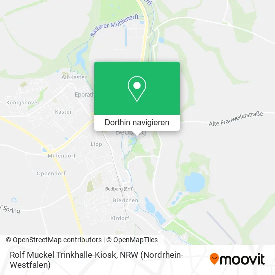 Rolf Muckel Trinkhalle-Kiosk Karte