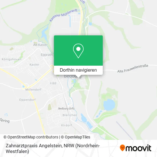 Zahnarztpraxis Angelstein Karte