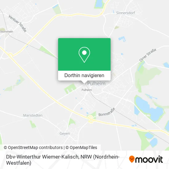 Dbv-Winterthur Wiemer-Kalisch Karte