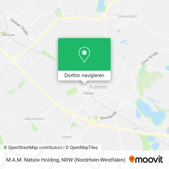 M.A.M. Nature Holding Karte