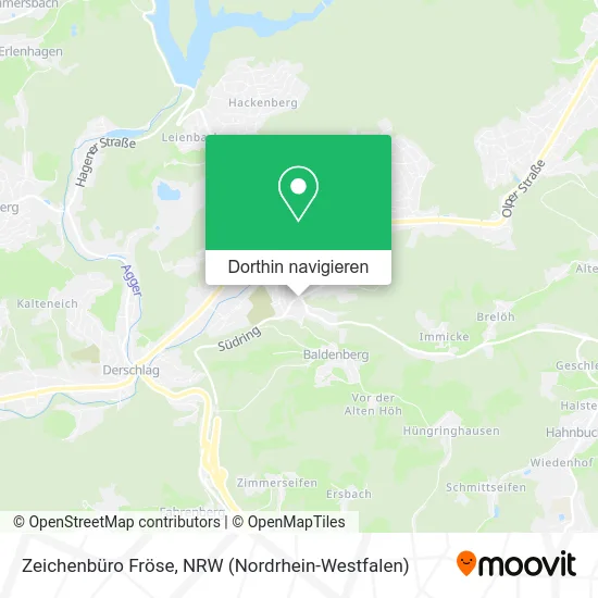 Zeichenbüro Fröse Karte