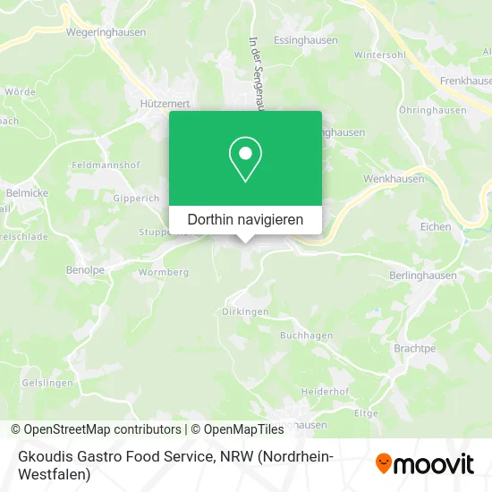 Gkoudis Gastro Food Service Karte