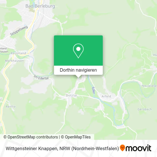 Wittgensteiner Knappen Karte