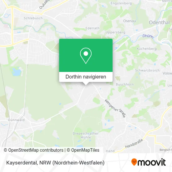 Kayserdental Karte