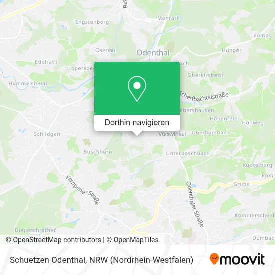 Schuetzen Odenthal Karte