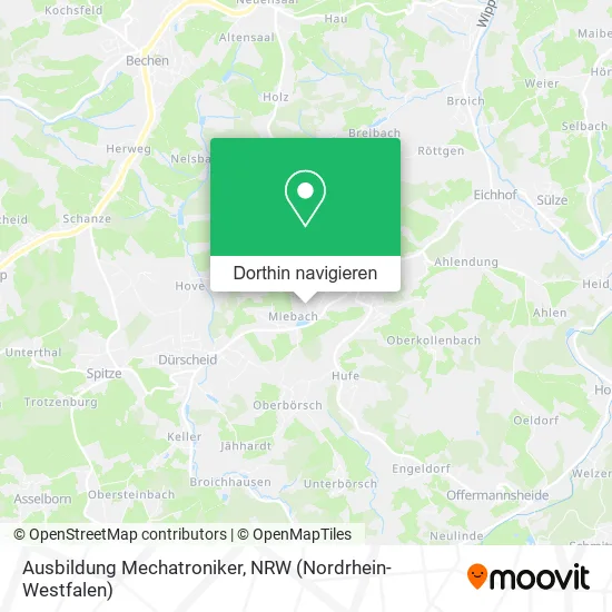 Ausbildung Mechatroniker Karte