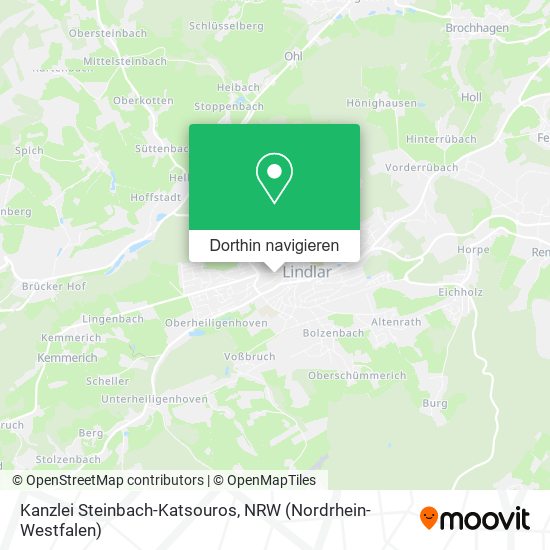 Kanzlei Steinbach-Katsouros Karte