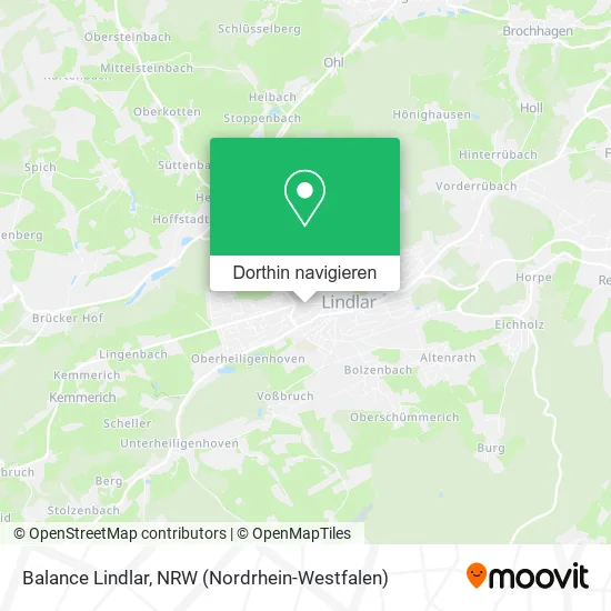 Balance Lindlar Karte