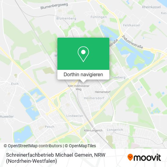 Schreinerfachbetrieb Michael Gemein Karte