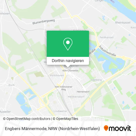 Engbers Männermode Karte