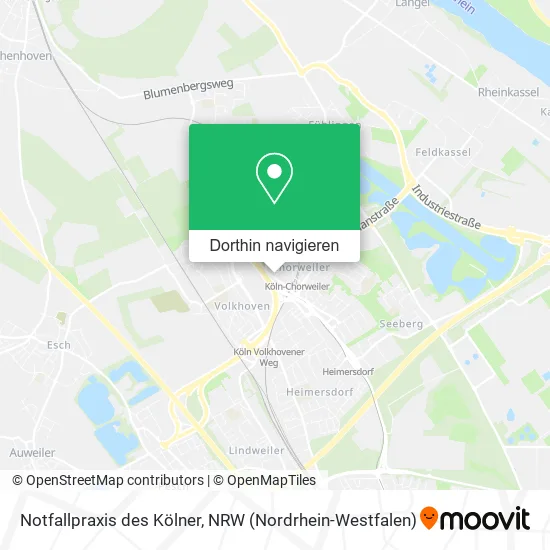 Notfallpraxis des Kölner Karte