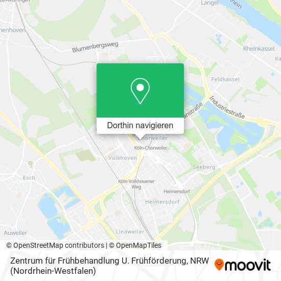 Zentrum für Frühbehandlung U. Frühförderung Karte