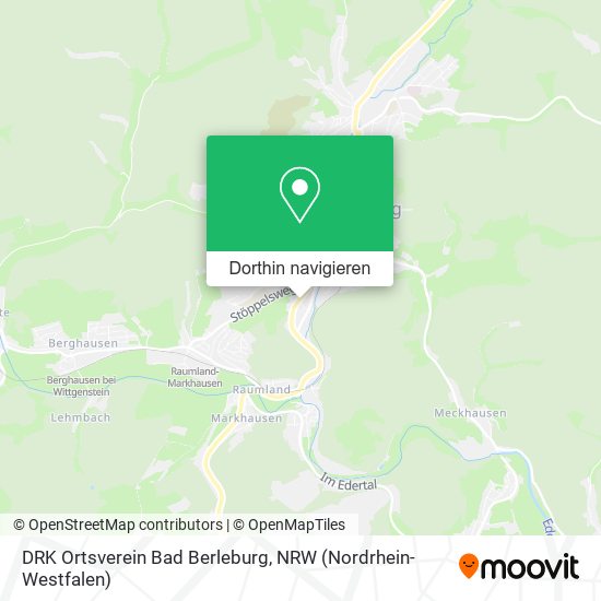 DRK Ortsverein Bad Berleburg Karte