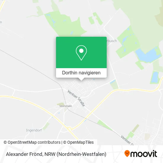 Alexander Frönd Karte